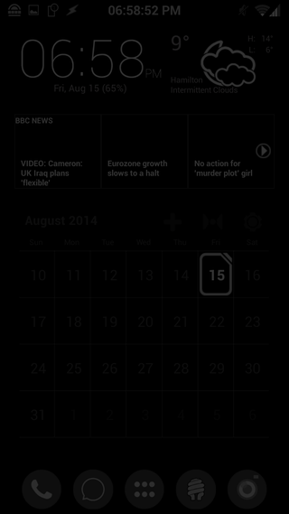 Illustration for article titled The MoonKnight Homescreen